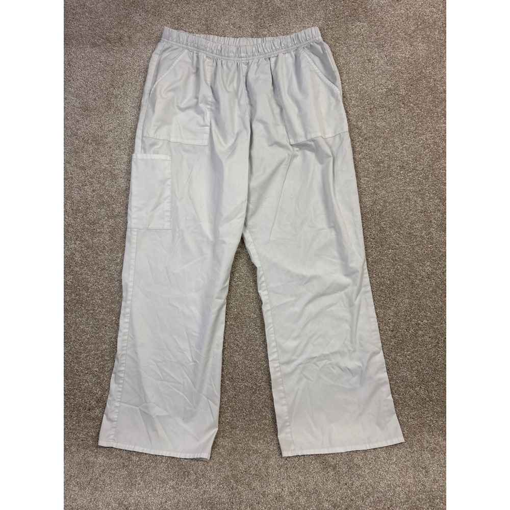 Cherokee Workwear Scrub Pants Elastic Waist Cargo Pockets Size xl